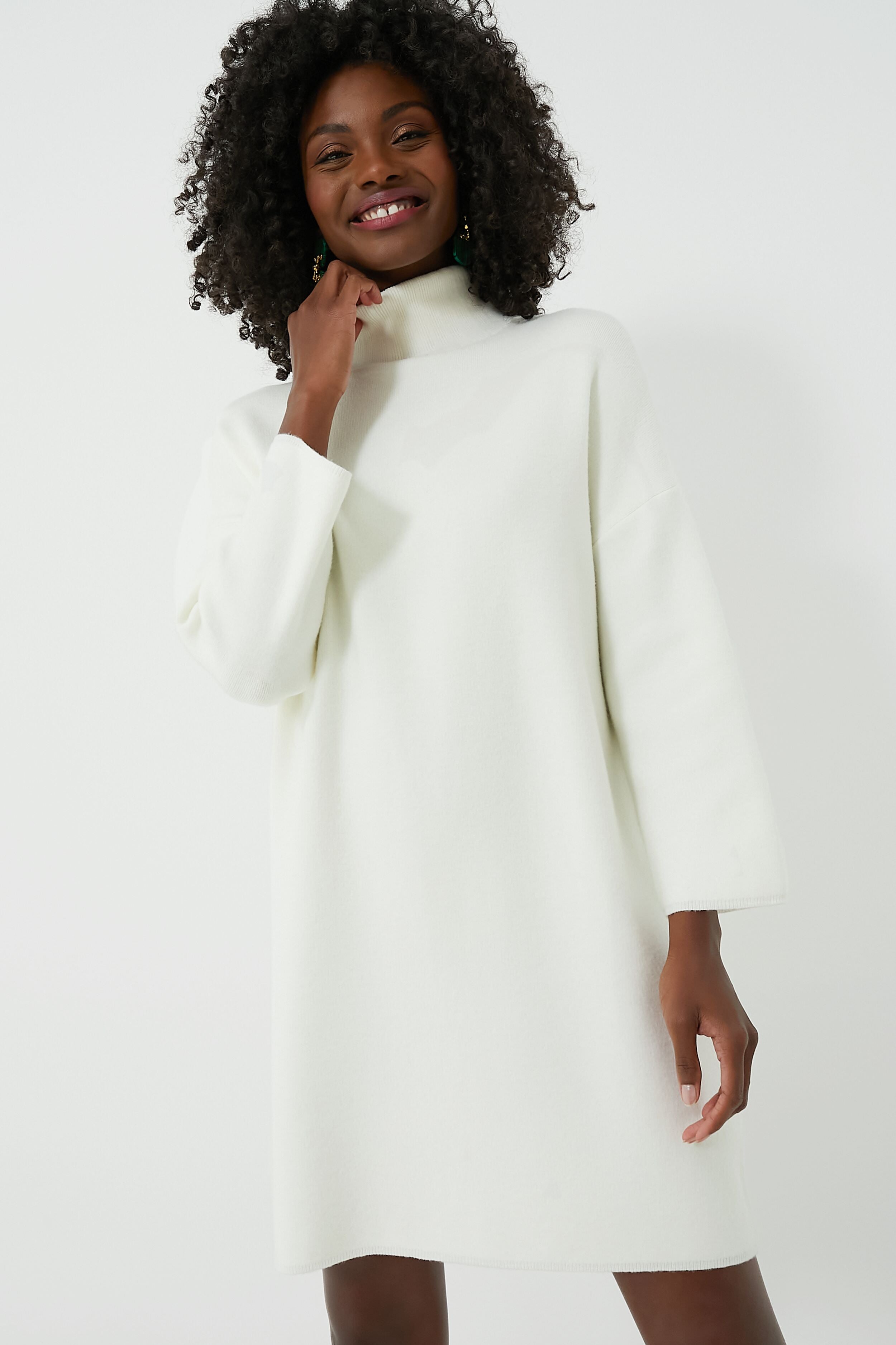 winter white dress